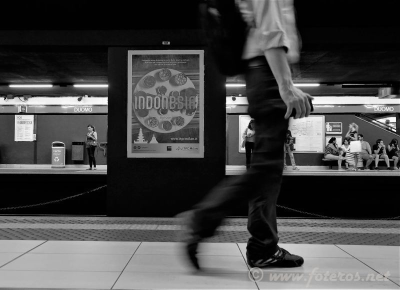 Blanco y Negro 260 - Fotomaton
En el metro
