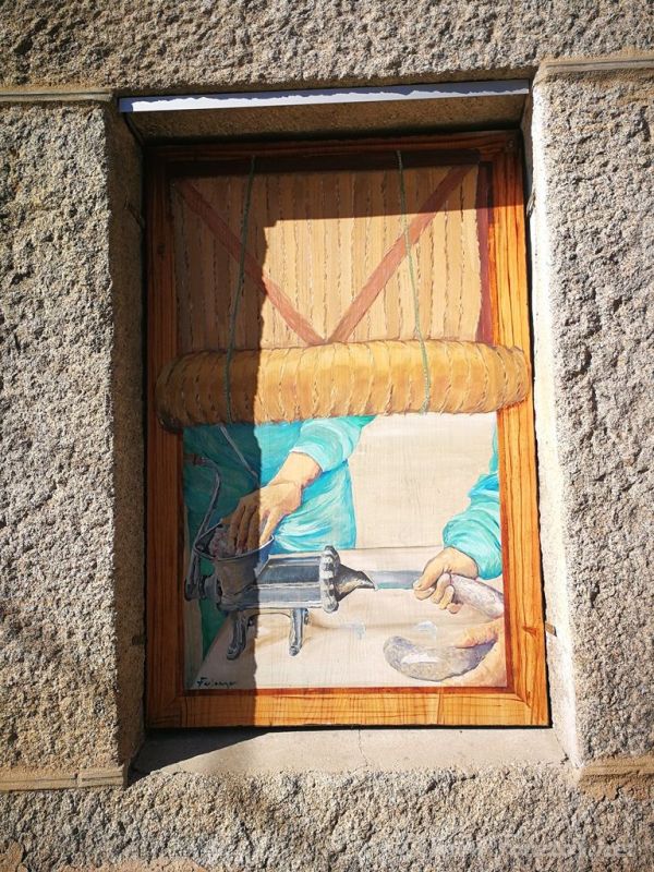 Fresnedillas 17
Pinturas casas vivas de Fresnedillas de la Oliva (Madrid)
DÃ­a de matanza
Palabras clave: Mingo