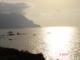 Playa al anochecer