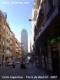 Calle Leganitos y Torre de Madrid